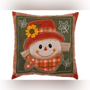 Plaid Scarecrow Pillow prefect for Fall